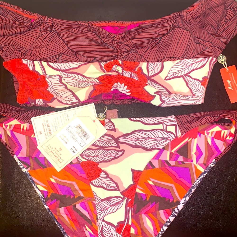 Two piece Reversible swimsuit